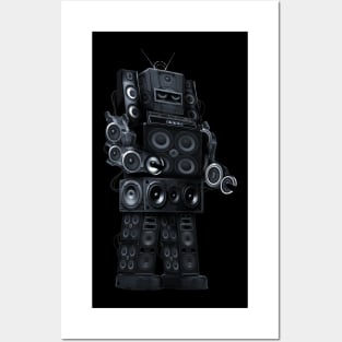 Speaker Robot Posters and Art